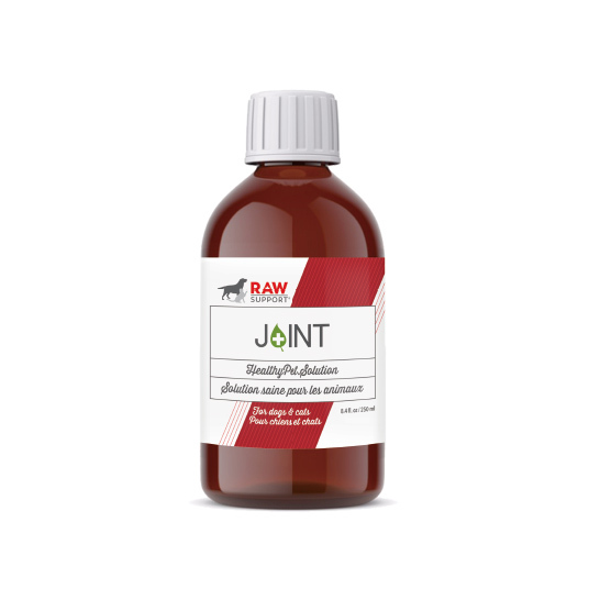 RAW SUPPORT。Joint - Supports healthy joint and cartilage