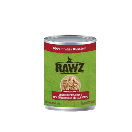 RAWZ。Chicken Breast、Duck & New Zealand Green Mussels Recipe