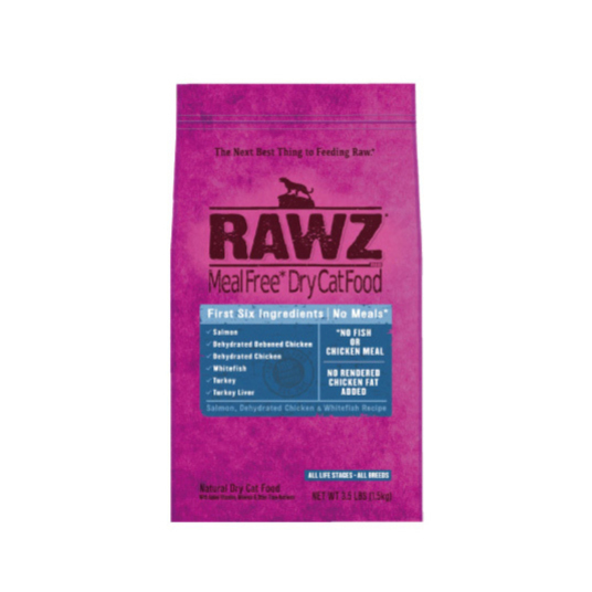 RAWZ。Salmon + Dehydrated Chicken + Whitefish Recipe