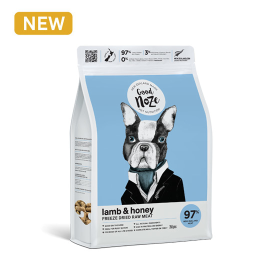 GOOD NOZE。Winston – Freeze Dried NZ Lamb and Honey
