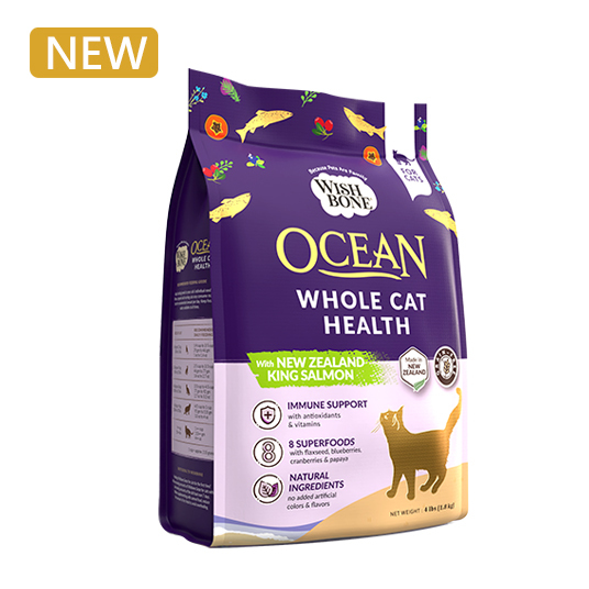 WISH BONE。Grain Free Ocean For cats