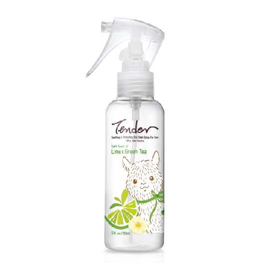 Soothing & Protecting Dry Clean Spray For Pets -  Lime & Green Tea