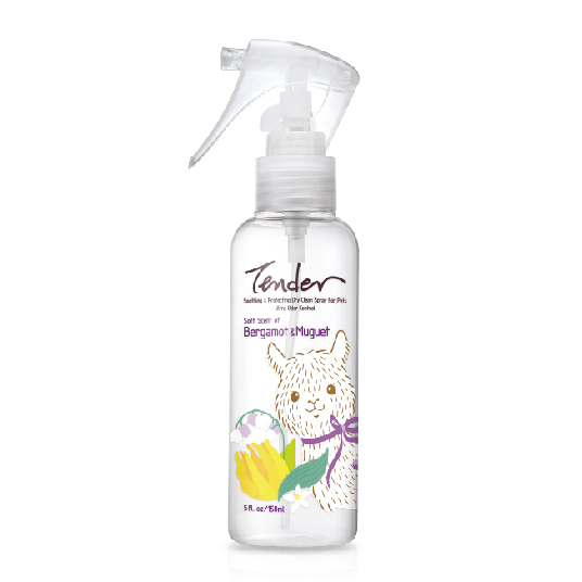 Soothing & Protecting Dry Clean Spray For Pets - Bergamot & Muguet