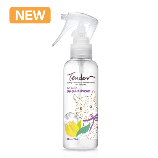 Soothing & Protecting Dry Clean Spray For Pets - Bergamot & Muguet